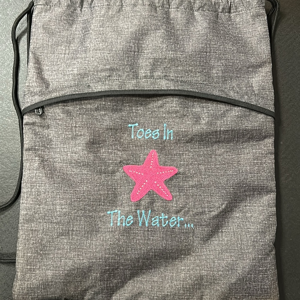 Thirty-One insulated string backpack, beach bag
